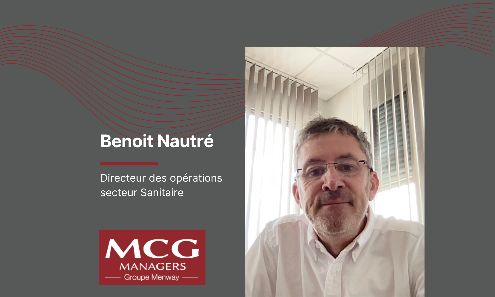 Benoît Nautré - Directeur des opérations secteur Sanitaire