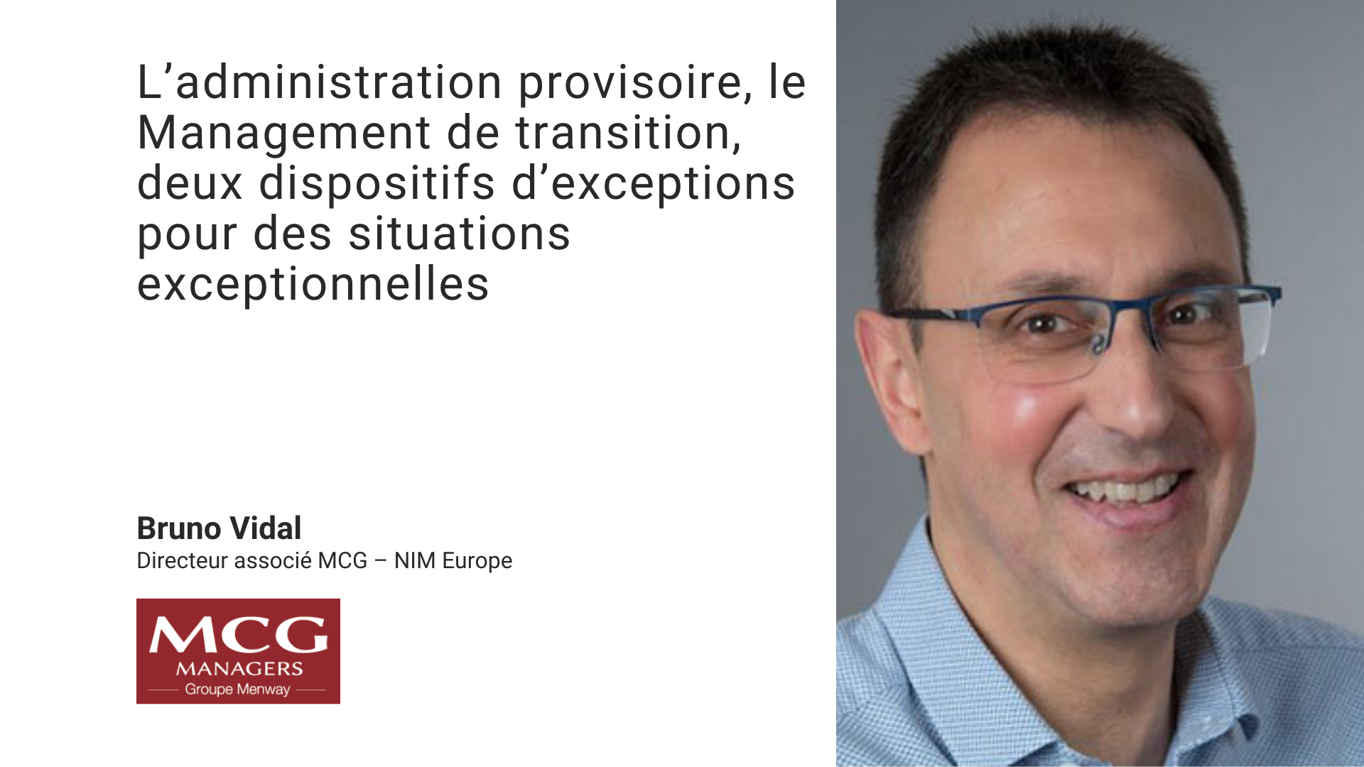 administration provisoire